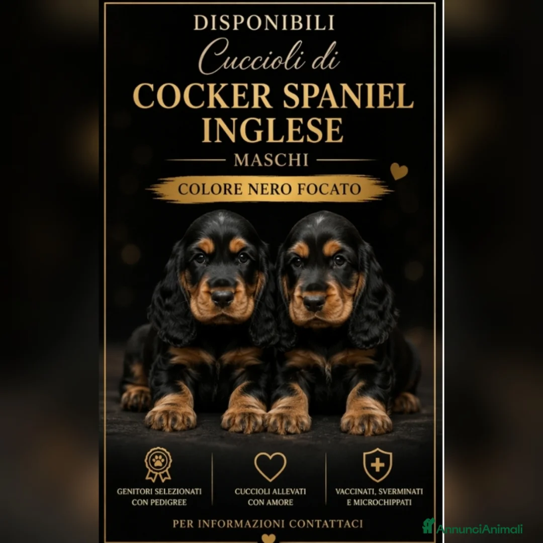 Cocker cani in vendita: Cuccioli di Cocker Spaniel inglese  - Annuncio 1