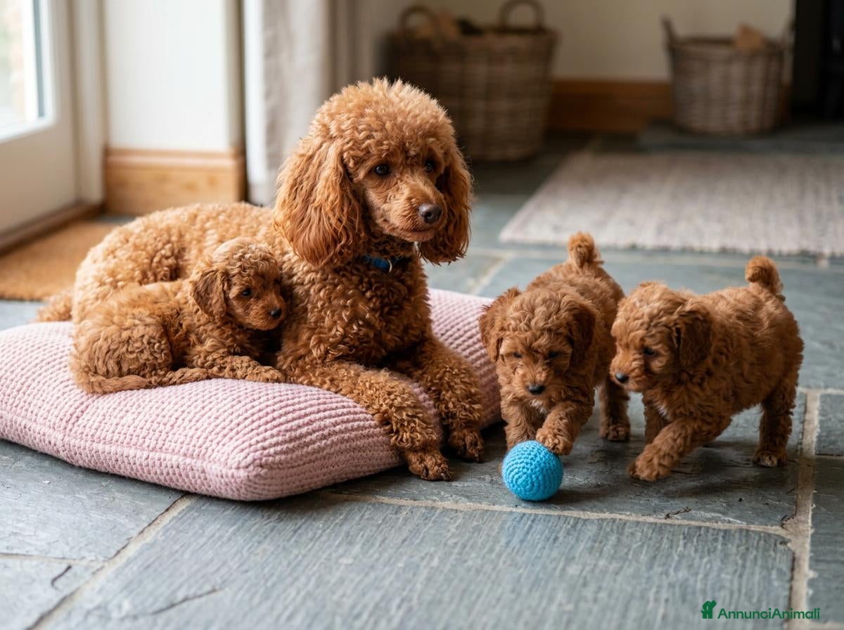 Barboncino cani Barboni nani fulvi  - Annuncio 1