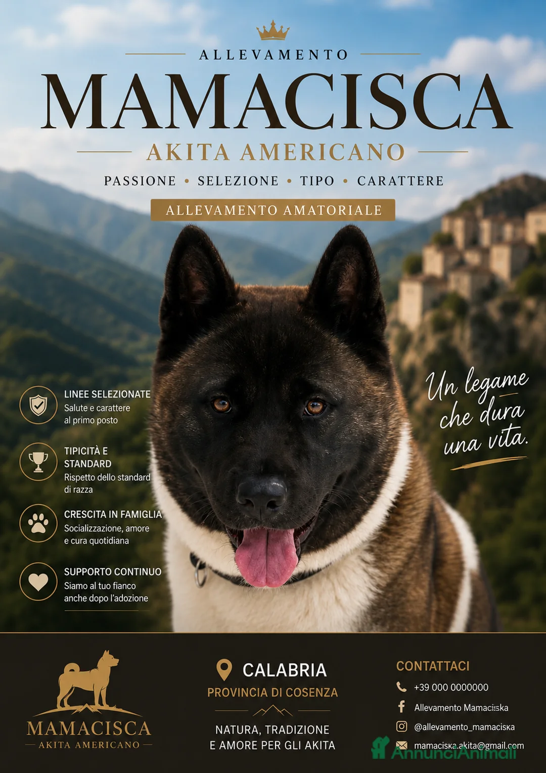 Akita Americano cani in vendita: Cuccioli di akita - Annuncio 2