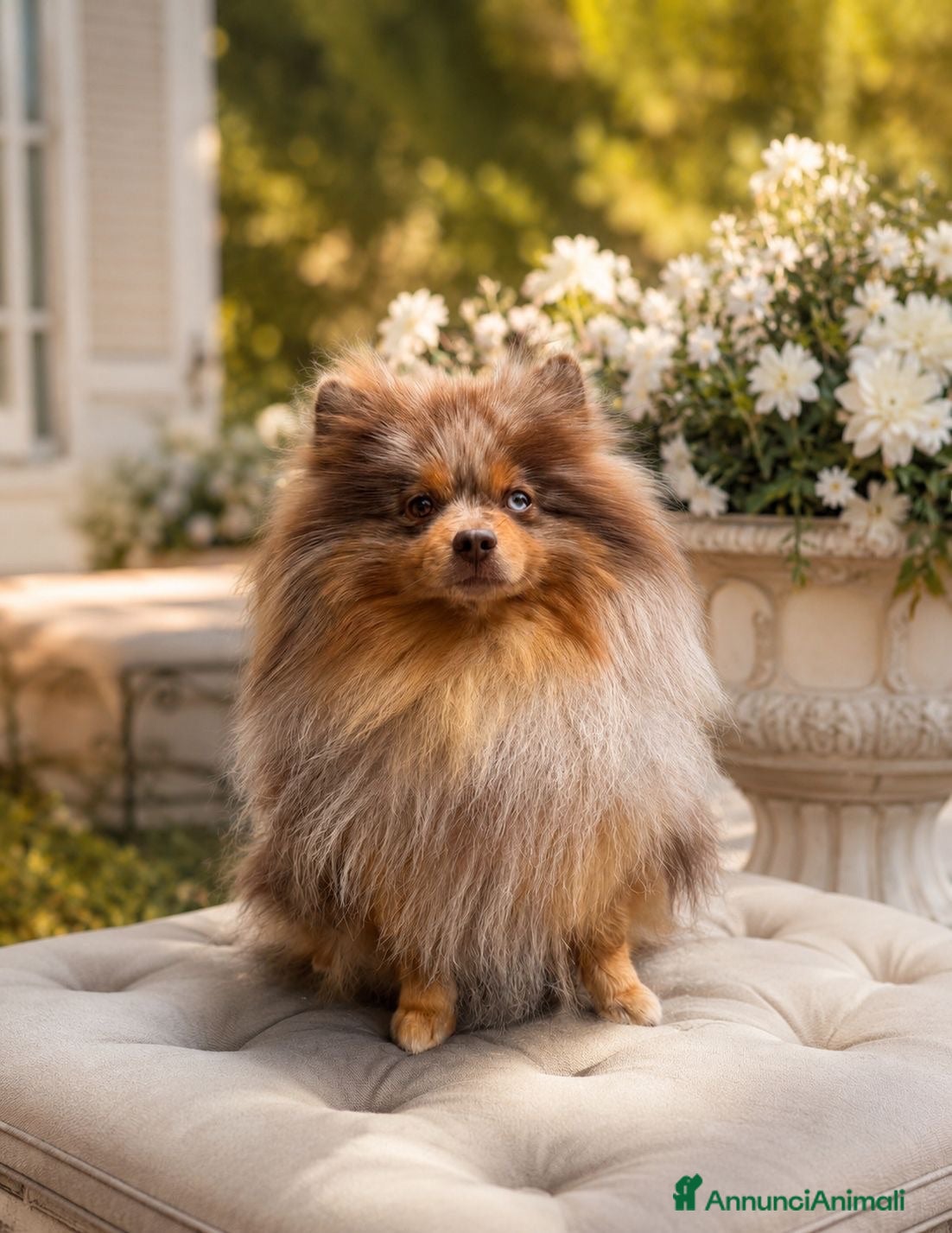 Volpino Pomerania cani Spitz di Pomerania lilac merle and tan - Annuncio 1