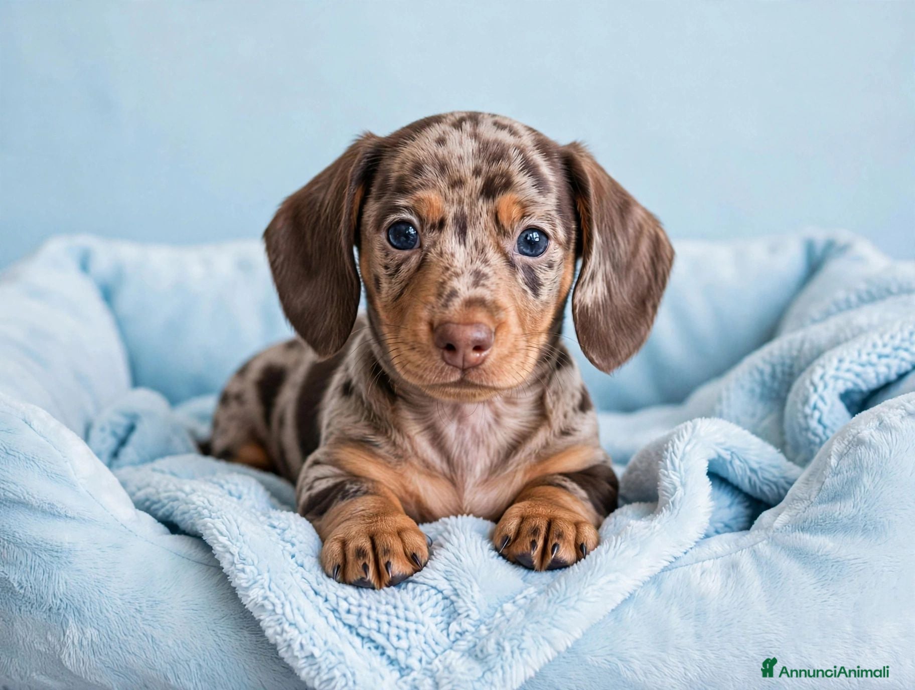 Bassotto cani Bassotto tedesco nana arlecchina cioccolato  - Annuncio 3