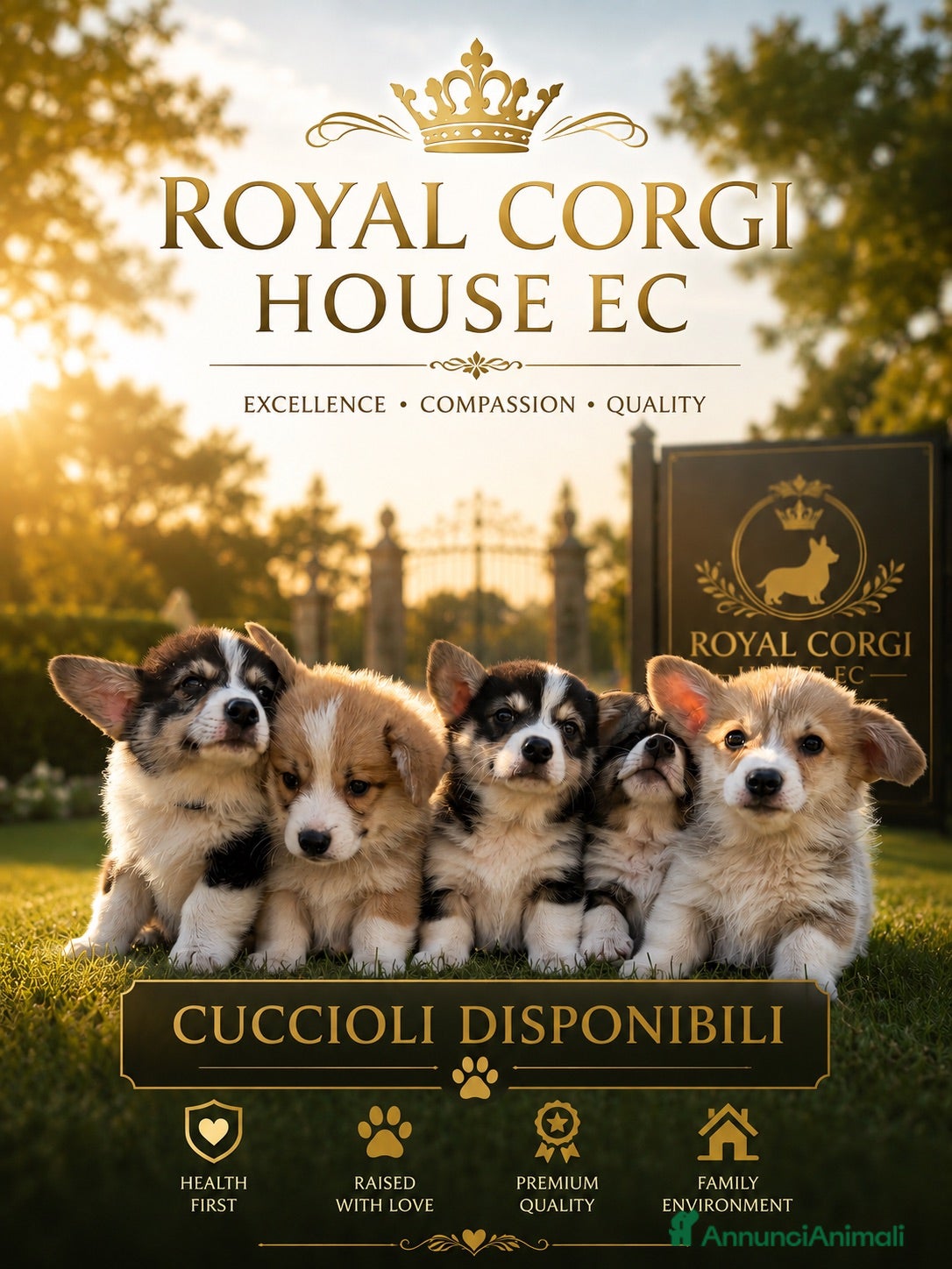 Corgi Pembroke cani Corgi Pembroke con pedigree - Annuncio 2