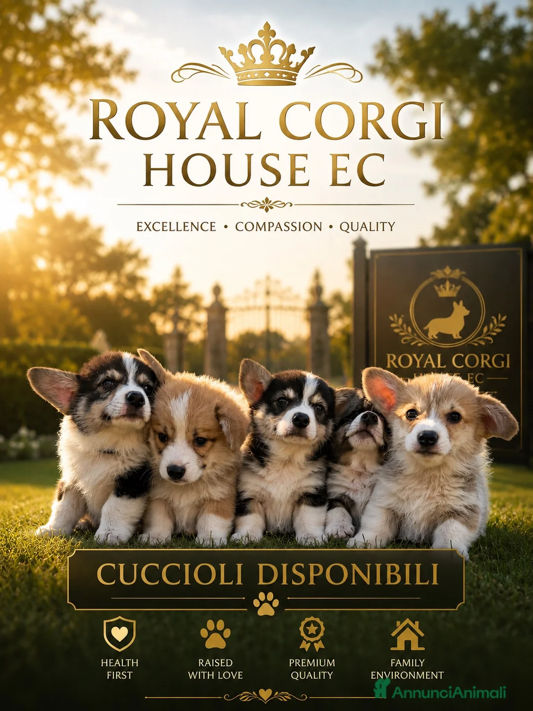 Corgi Pembroke cani in vendita: Corgi Pembroke con pedigree - Annuncio 1