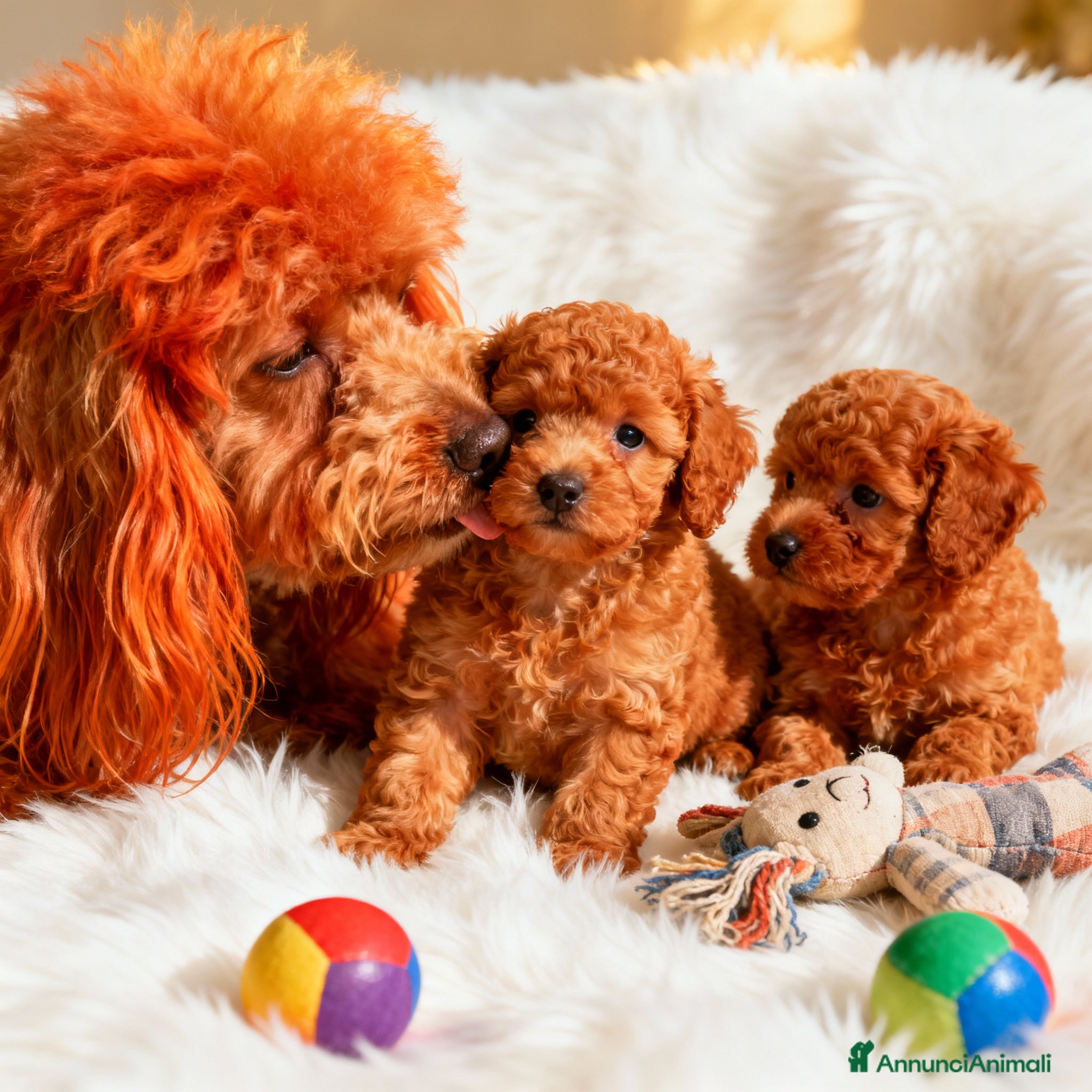 Barboncino cani Barboncini Nani disponibili con Pedigree ENCI  - Annuncio 1