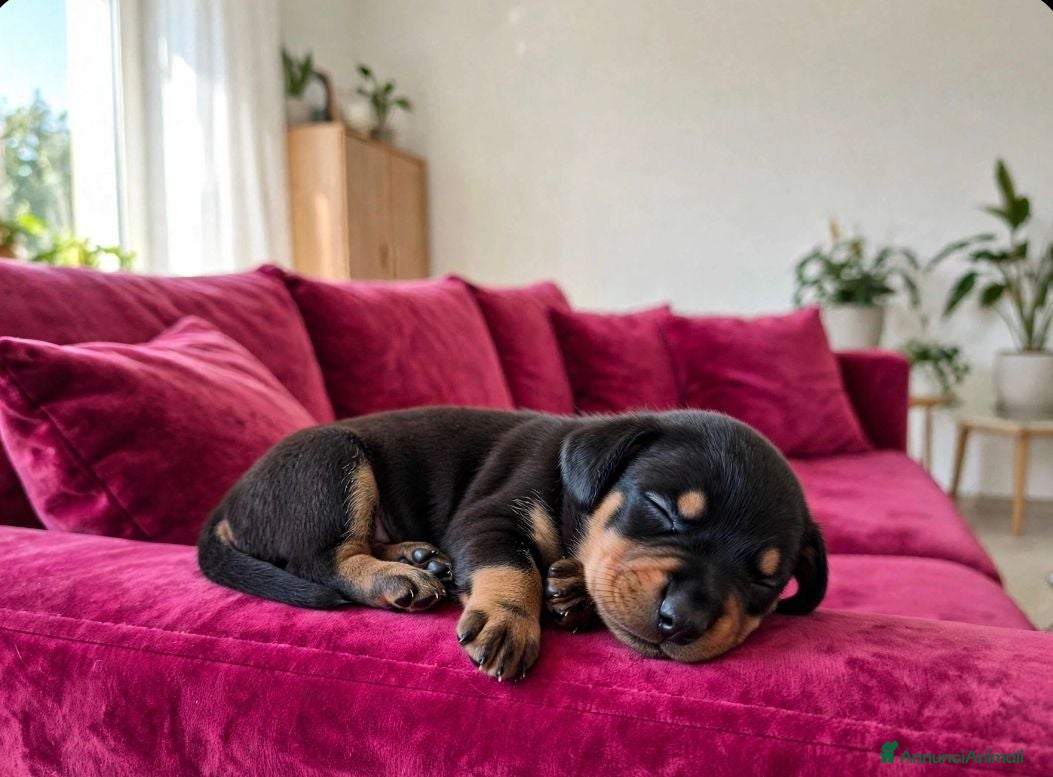 Bassotto cani Bassotto tedesco nano nero fogato - Annuncio 1