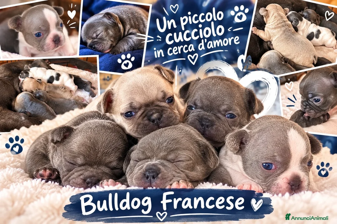 Bulldog Francese cani in vendita: Bulldog francese a Città metropolitana di Palermo - Annuncio 1