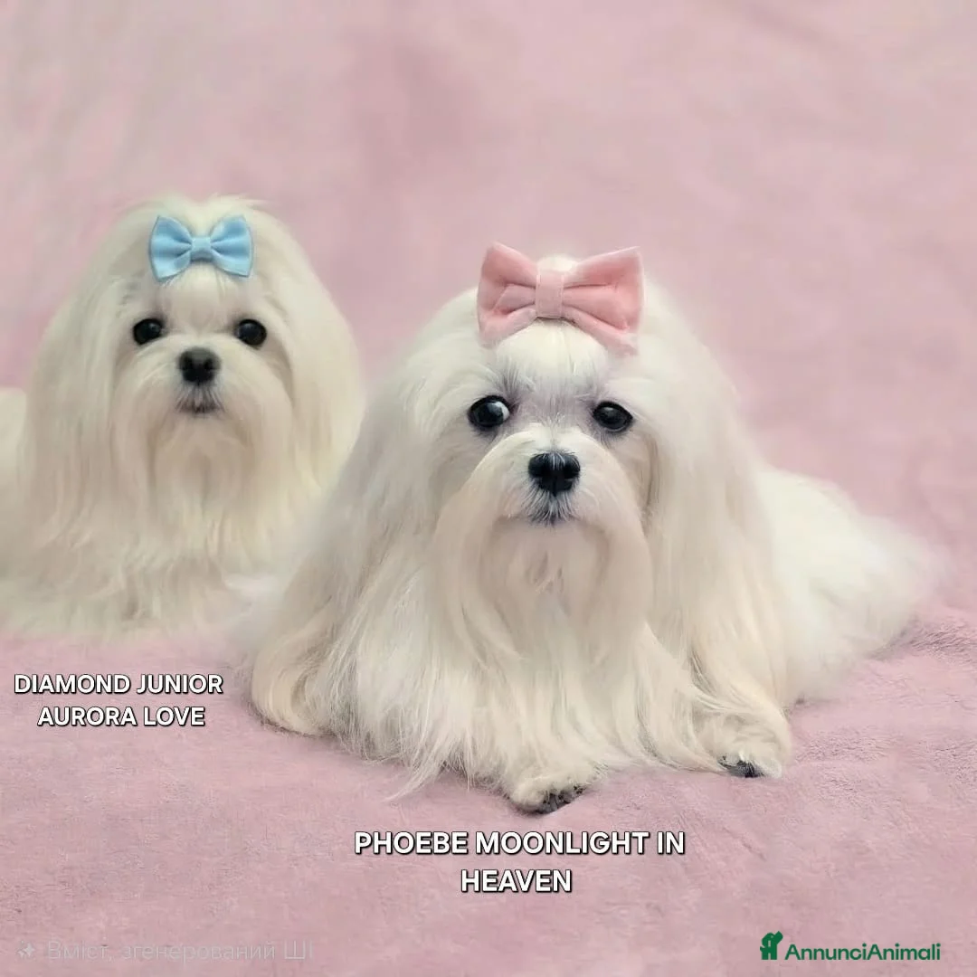 Maltese cani in vendita: 4 Principini bianchi Maltesi - Annuncio 2