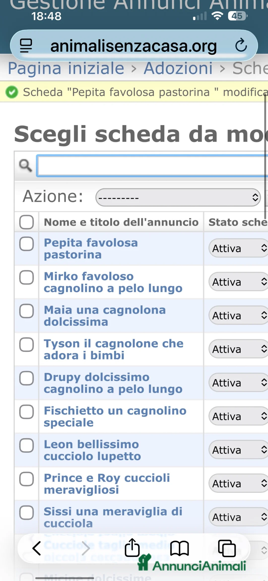 Segugio cani in regalo: Titti dolcissima simil segugina  - Annuncio 6