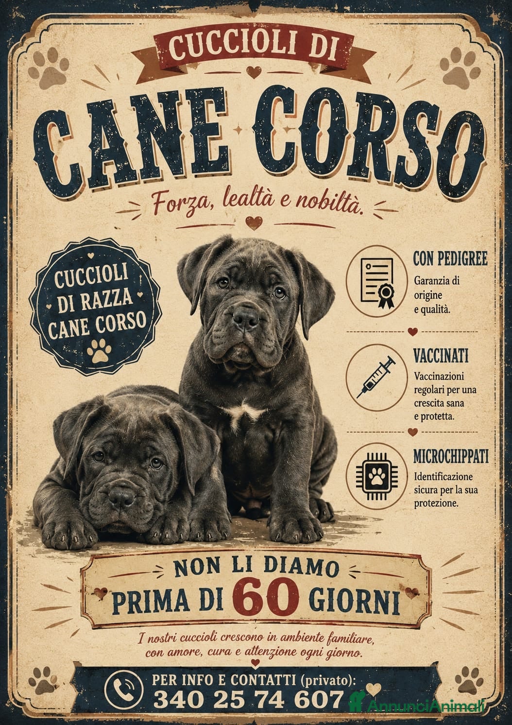 Cane Corso cani Cuccioli di cane corso - Annuncio 13