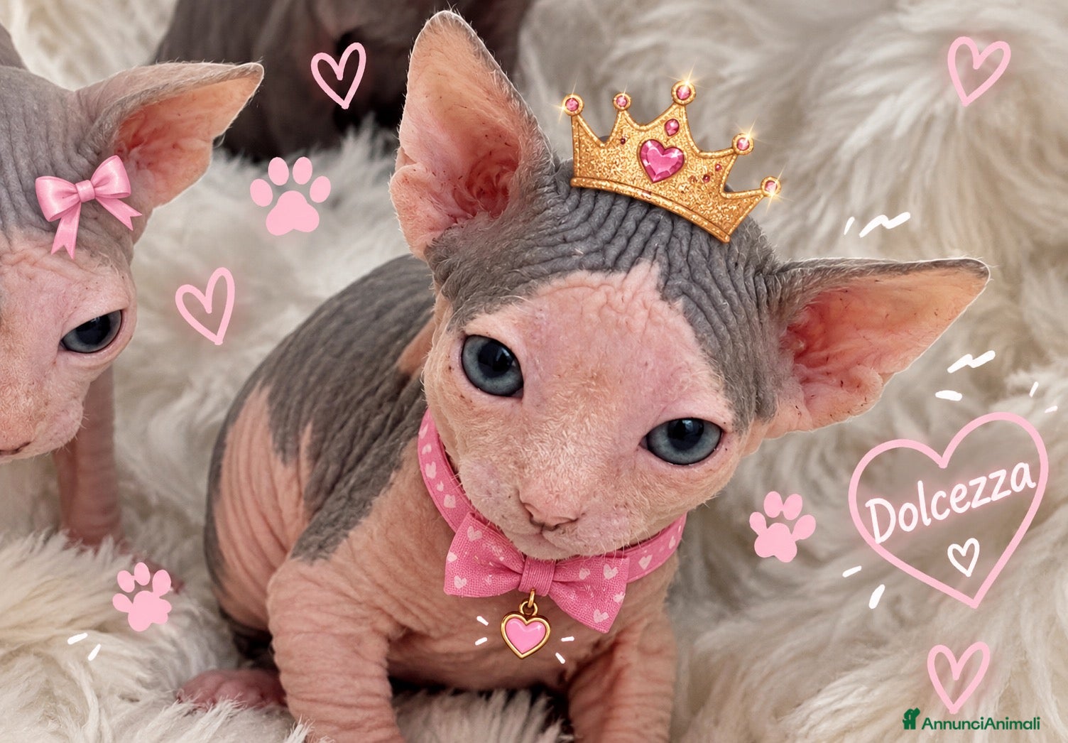 Sphynx gatti Sphynx gatto nudo - Annuncio 2